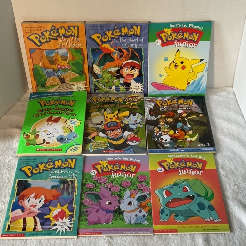 Pokemon Junior Book collection